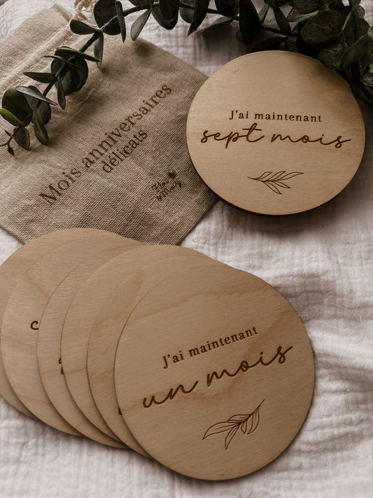 Affiches de moinniversaire - délicats