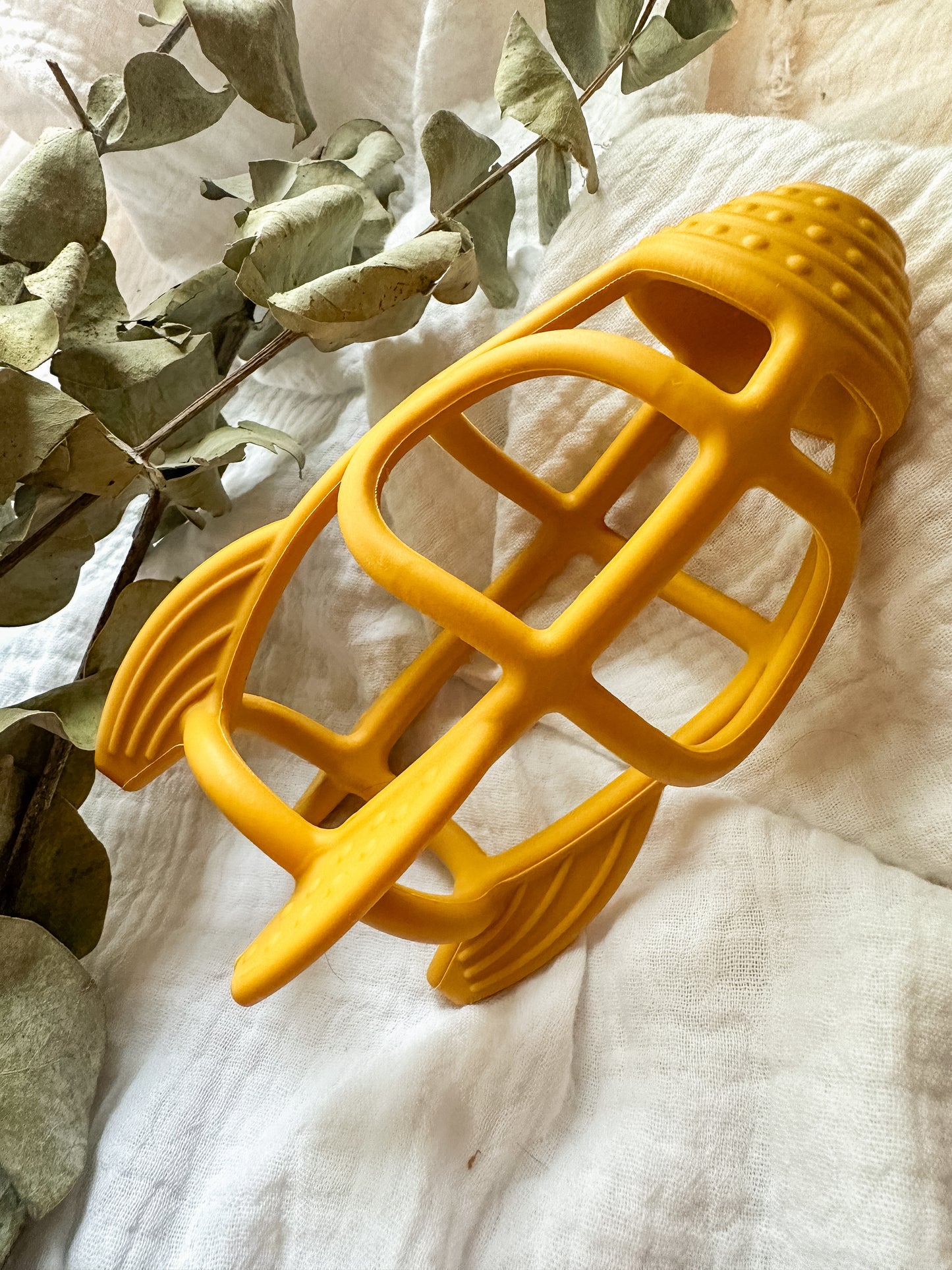 Jouet de dentition agrippable - fusée