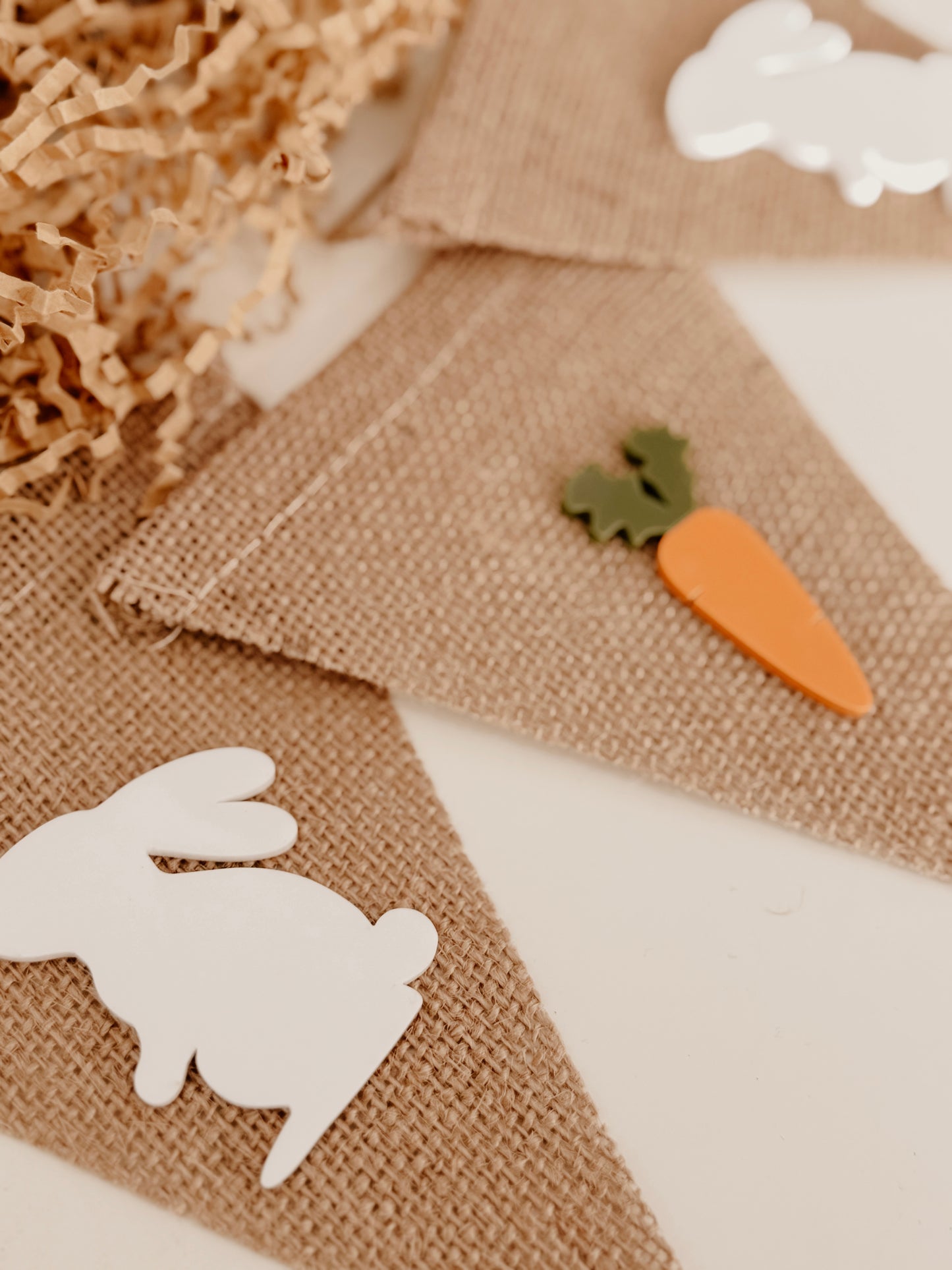 Guirlande printanière - lapins