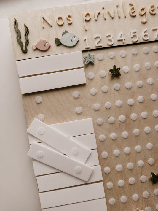 Tableau récompenses pour professeurs & éducateurs