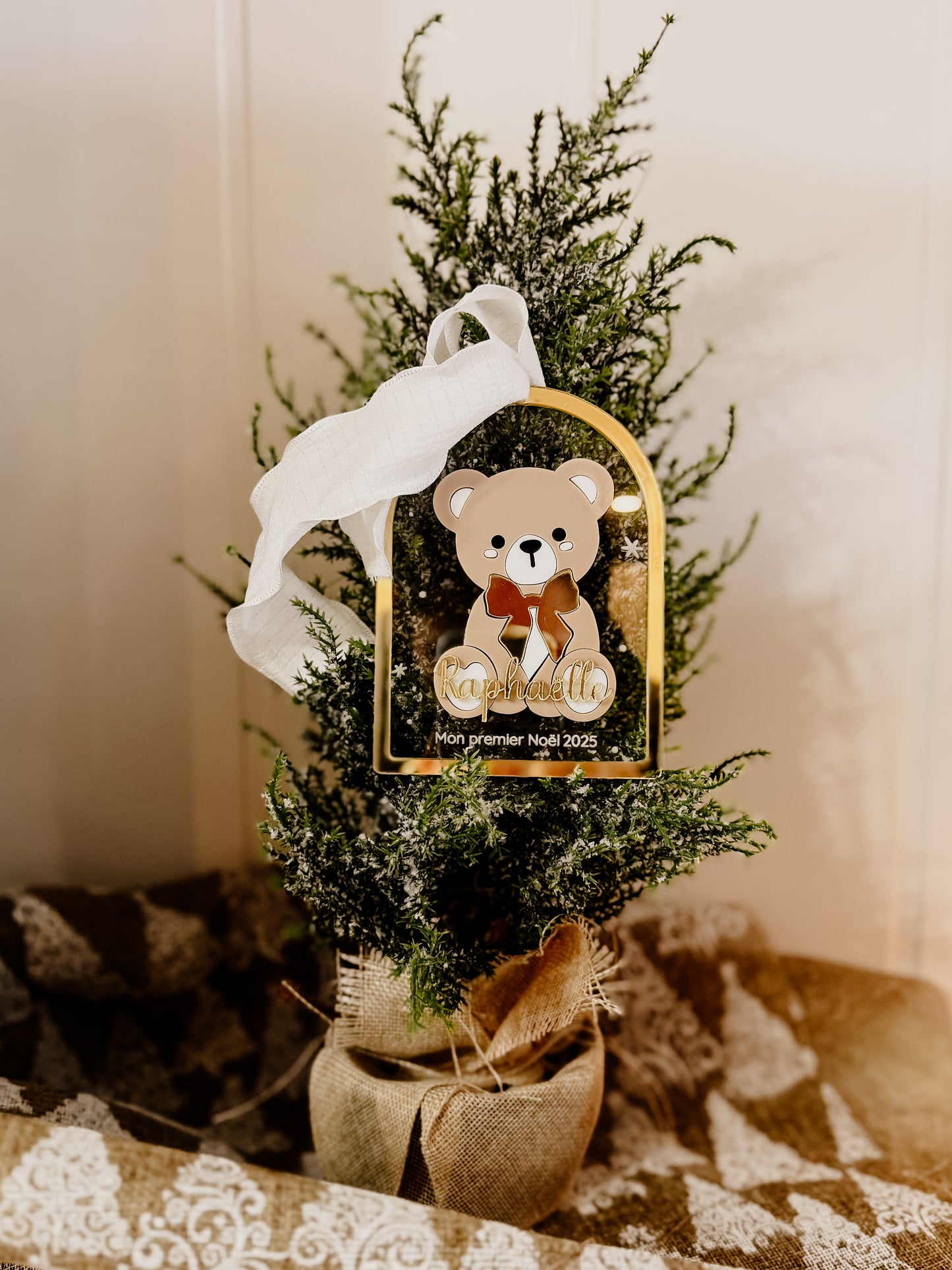 Ornement " Mon premier Noël"  - personnalisable