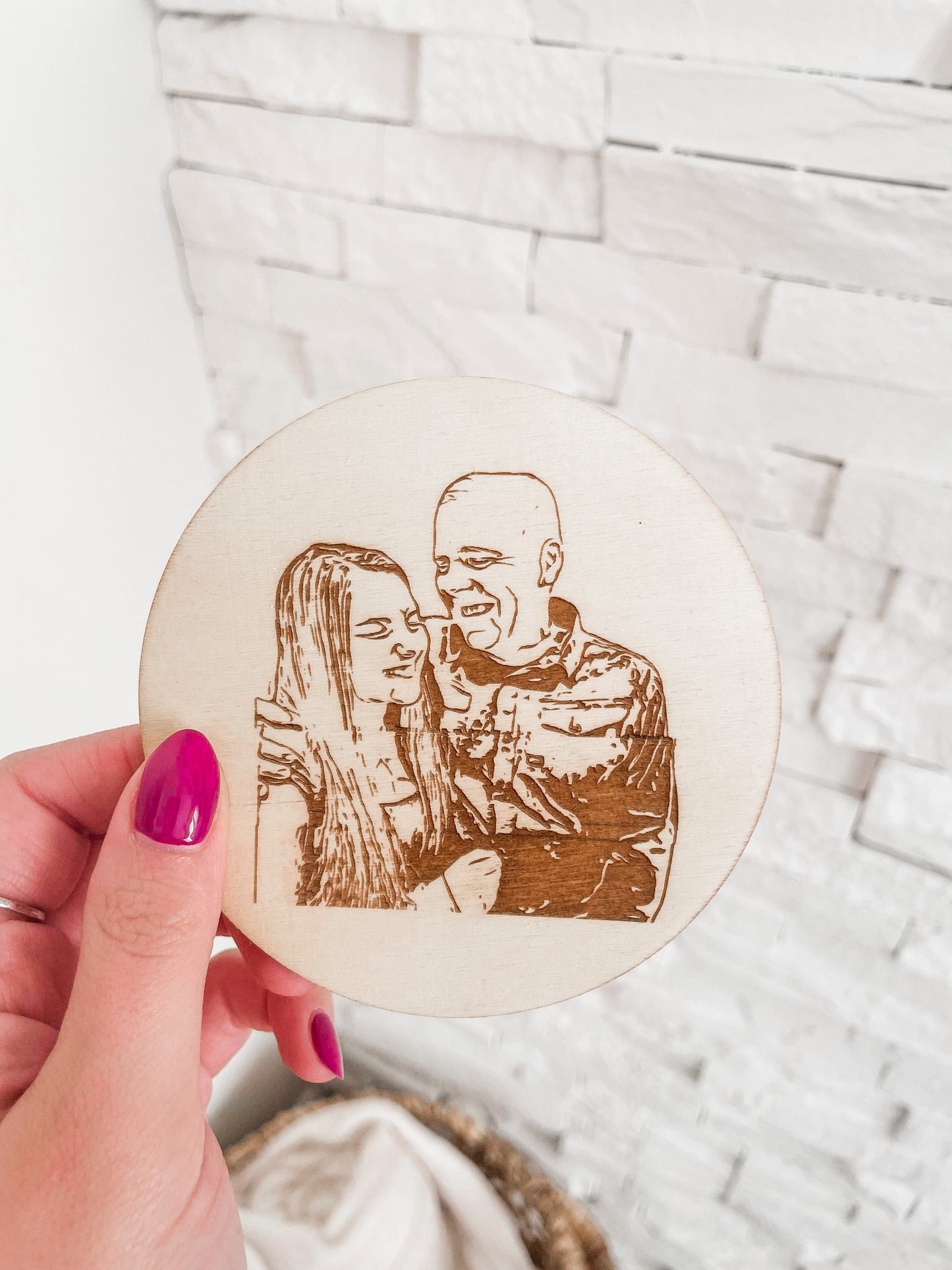 Gravure laser photographie