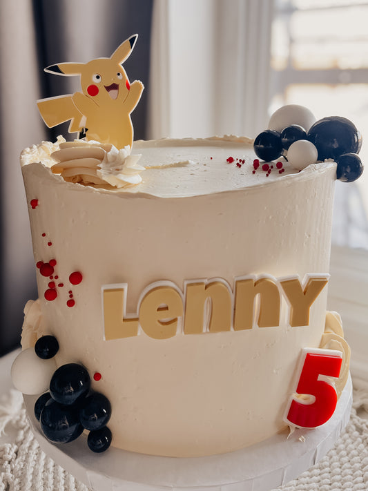 Cake topper personnalisé - Thématique animée