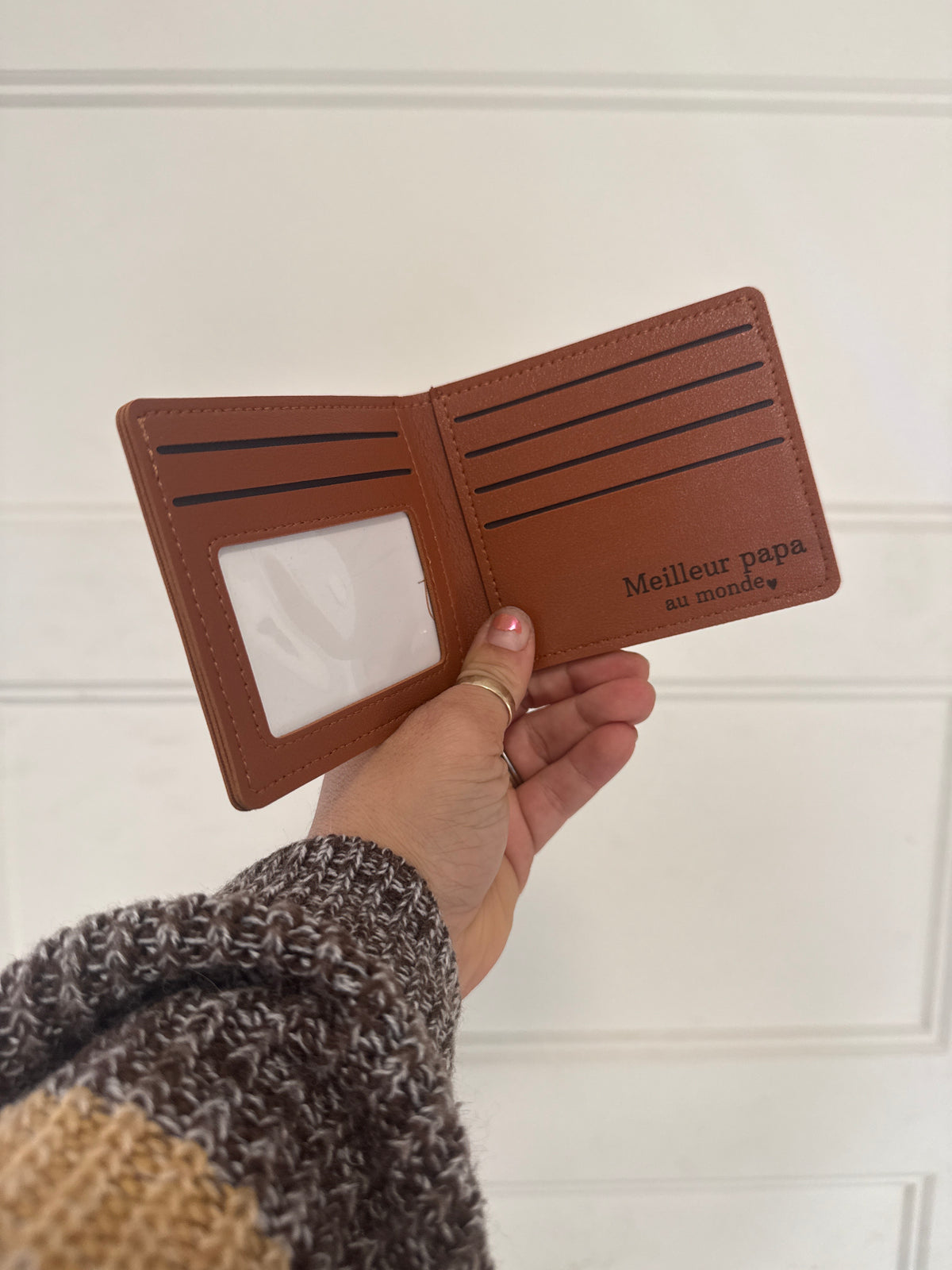 Porte feuille - meilleur papa au monde