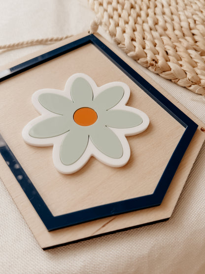 Fanion fleuri