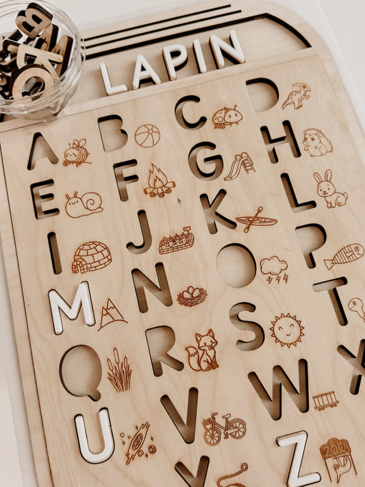 Plateau éducatif - Habiletés alphabétiques