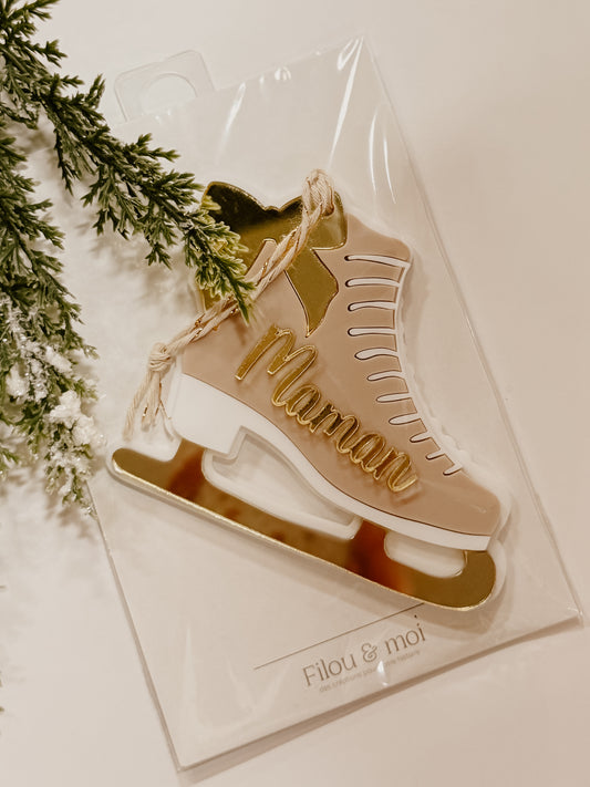 Ornement de Noël maman - prêt à partir