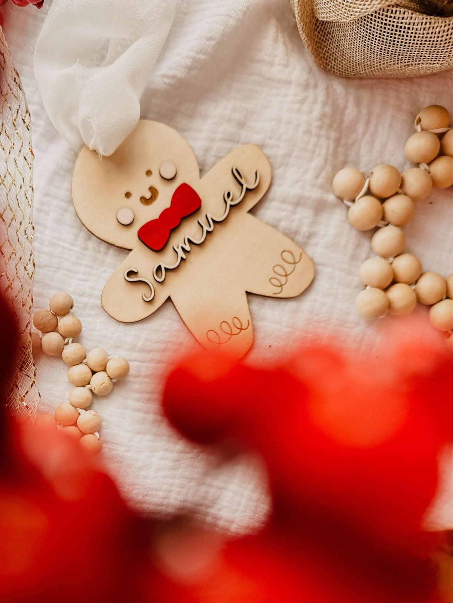 Biscuits en pain d'épices - ornements de Noël 2024