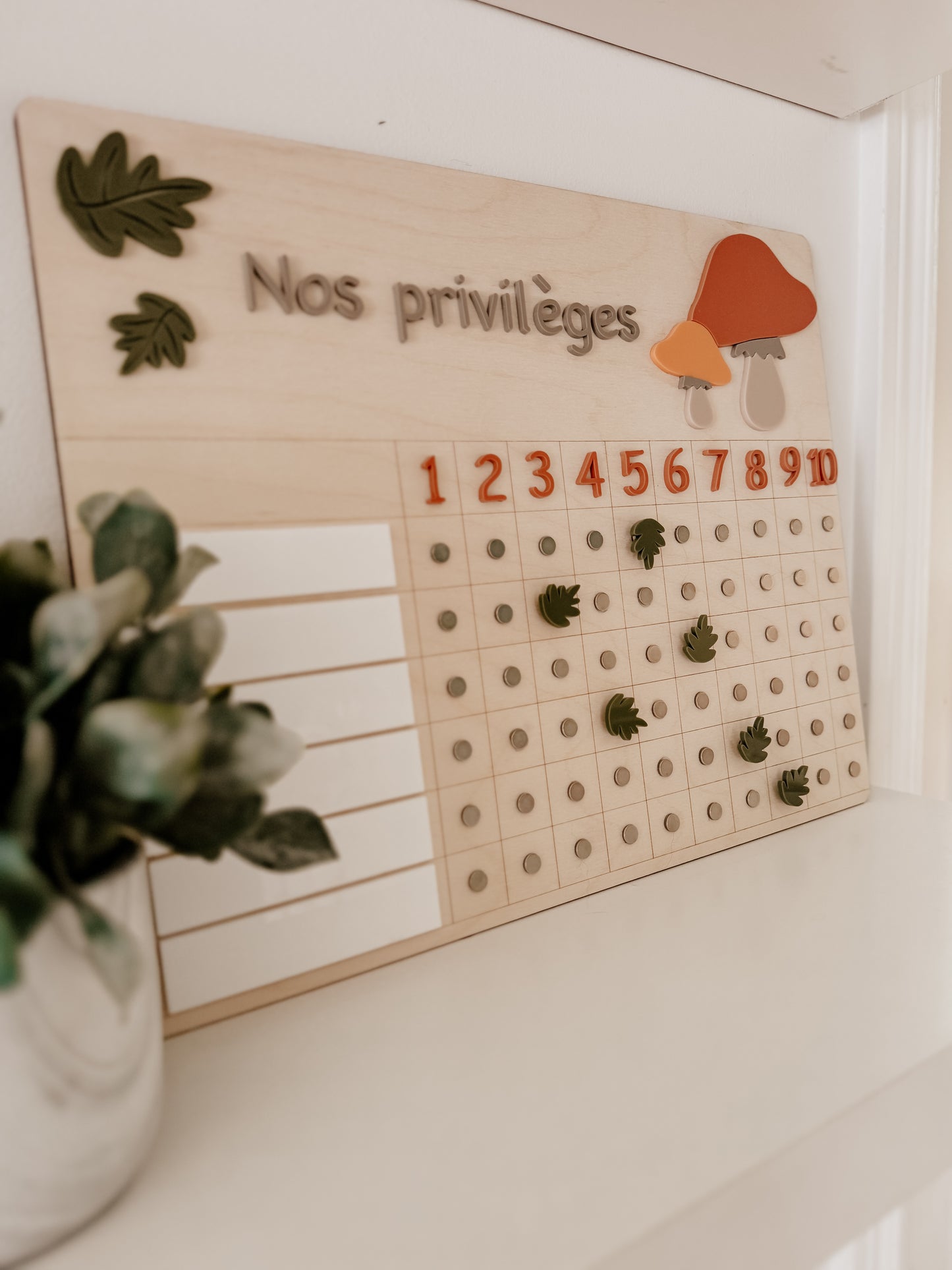 Tableau récompenses pour professeurs & éducateurs