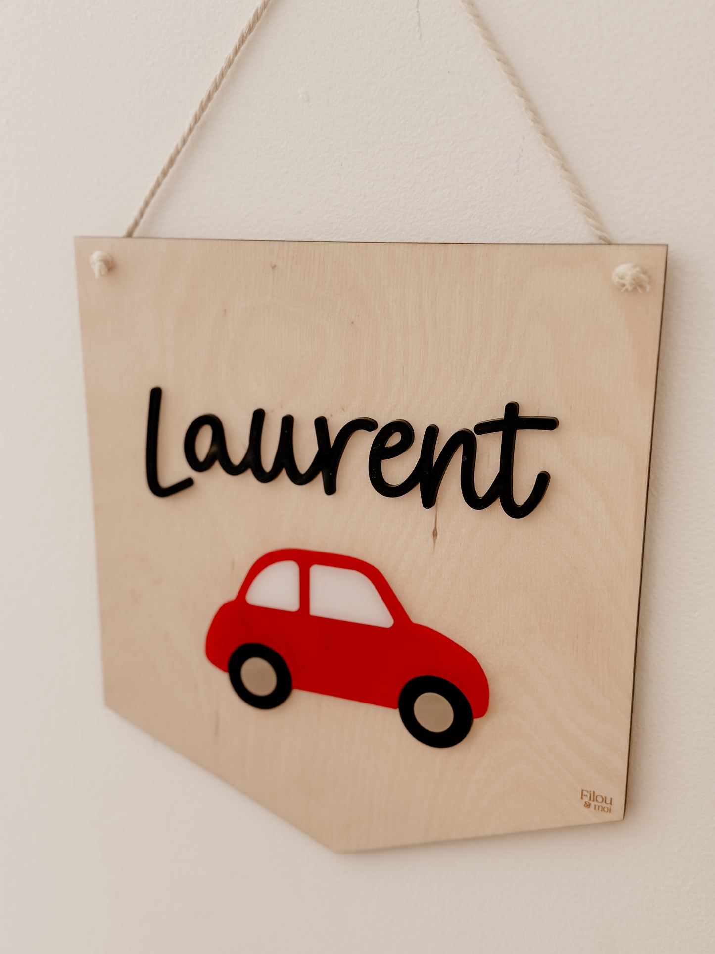 Bannière voiture - personnalisable