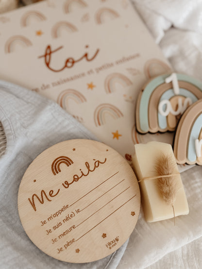 Ensemble de naissance complet - arc-en-ciel