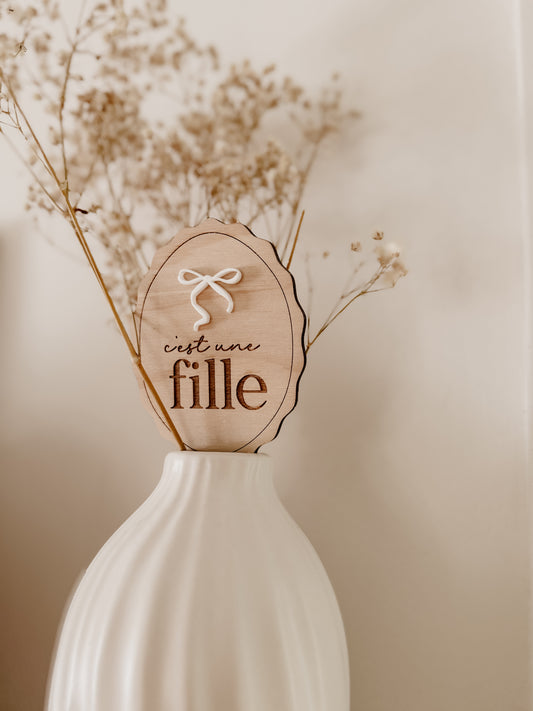 Révélation fille