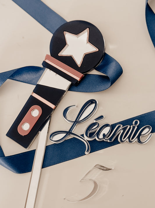 Cake topper personnalisé - Thématique animée