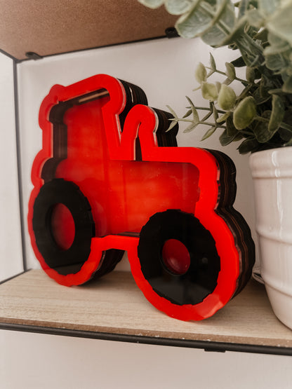 Tirelire - tracteur