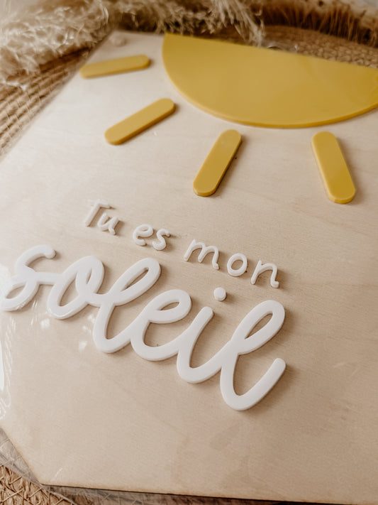 Bannière: Tu es mon soleil