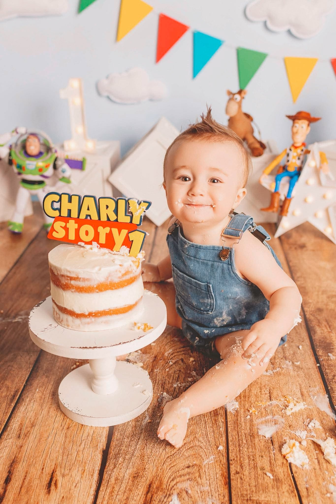 Cake topper personnalisé - Thématique jouets