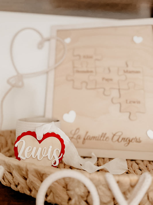 Name tag St-Valentin