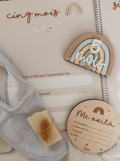 Ensemble de naissance complet - arc-en-ciel