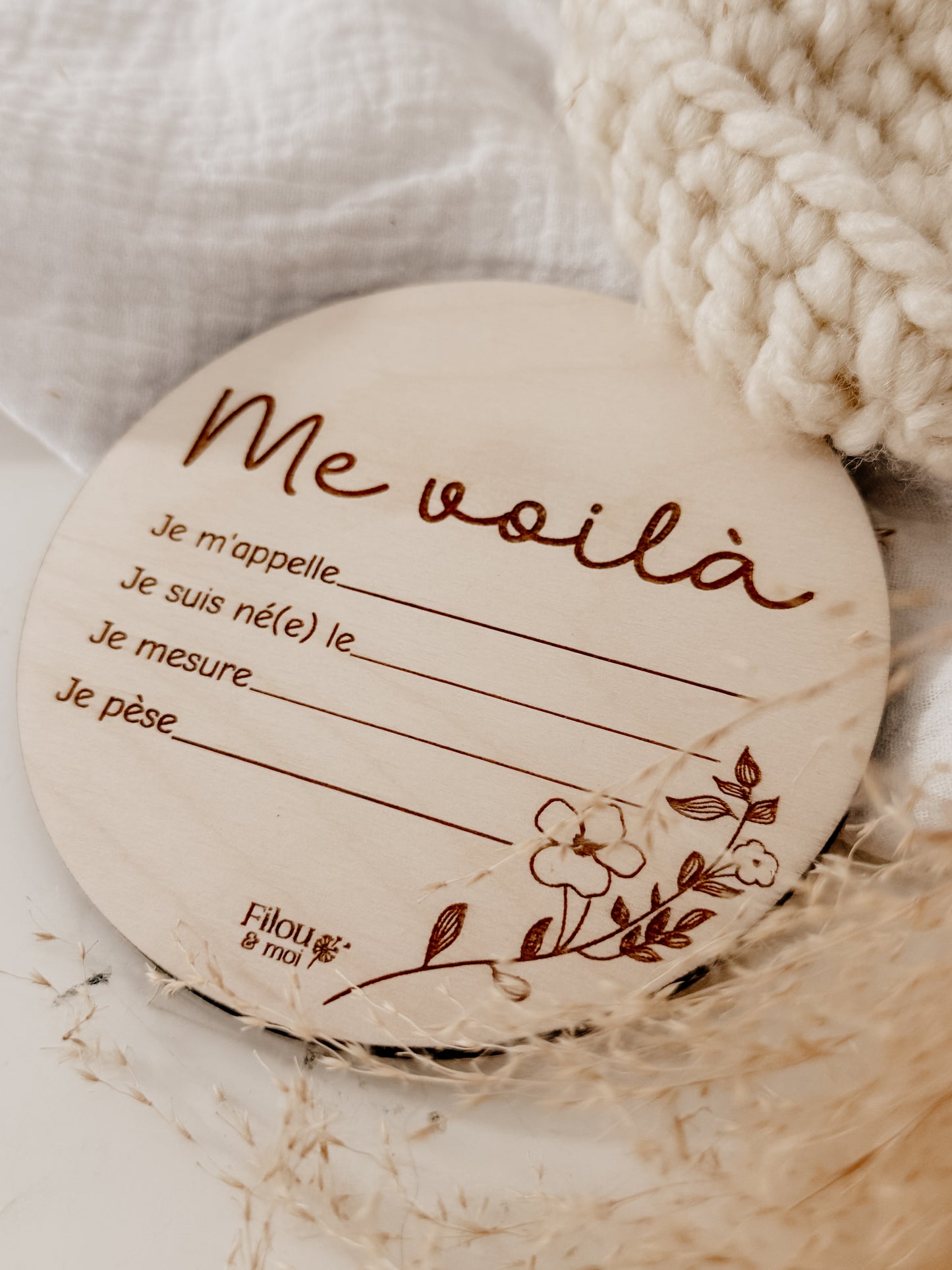 Affiche de naissance, Me voilà