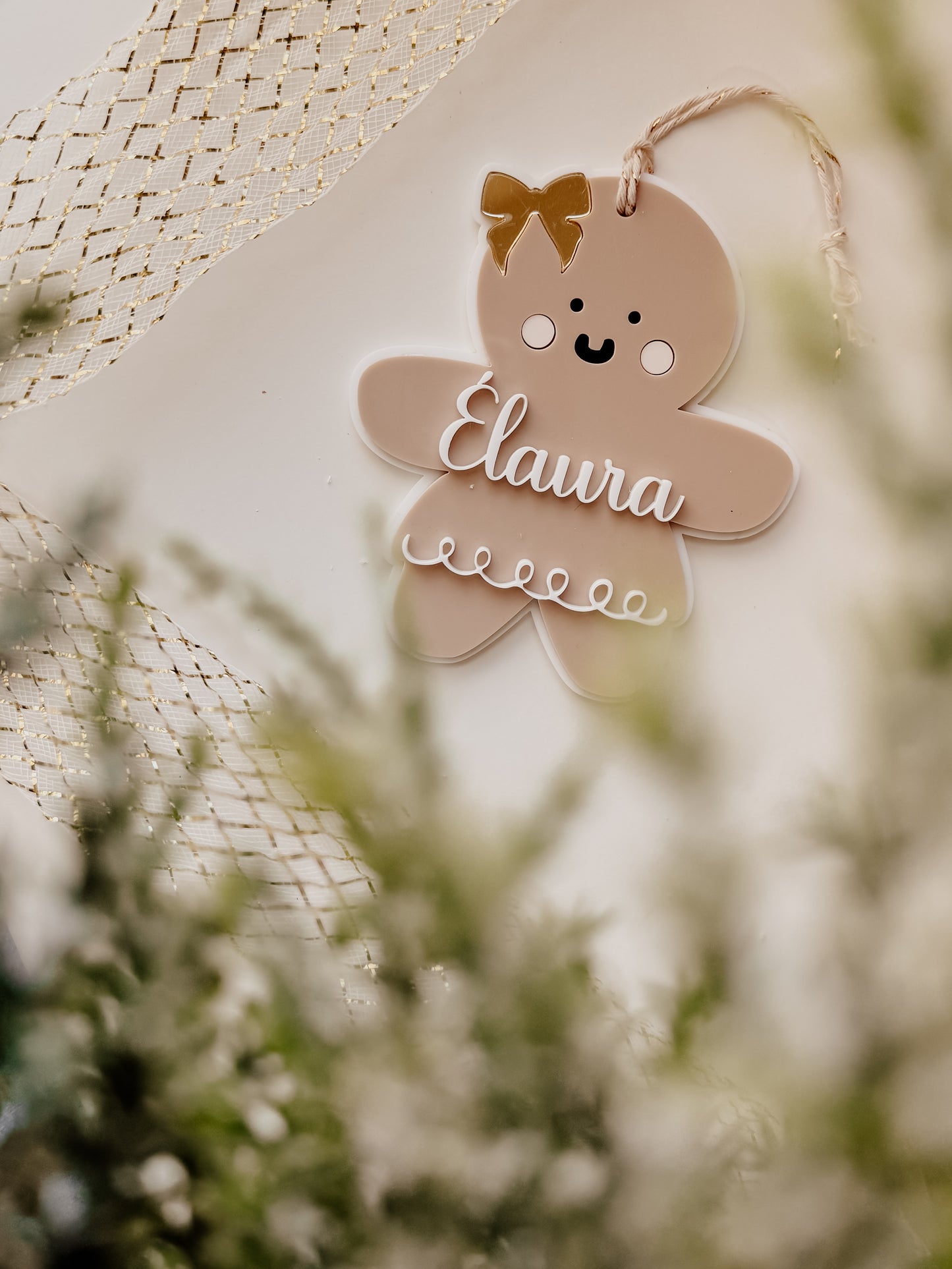 Biscuits en pain d'épices - ornements de Noël 2025