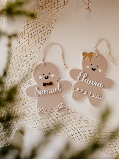 Biscuits en pain d'épices - ornements de Noël 2025