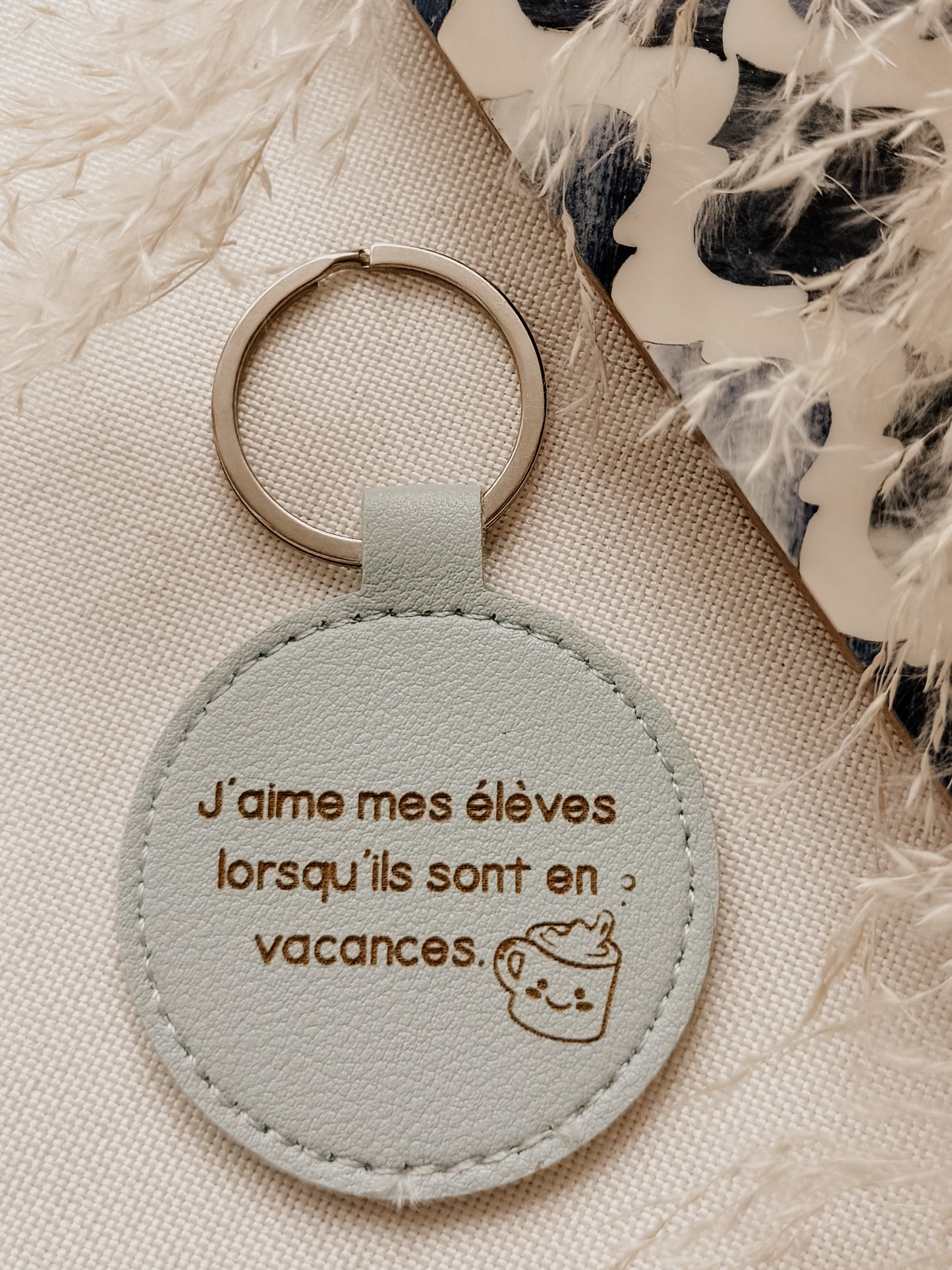 Porte clés - j'aime mes élèves