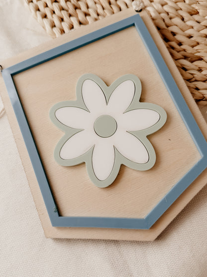 Fanion fleuri