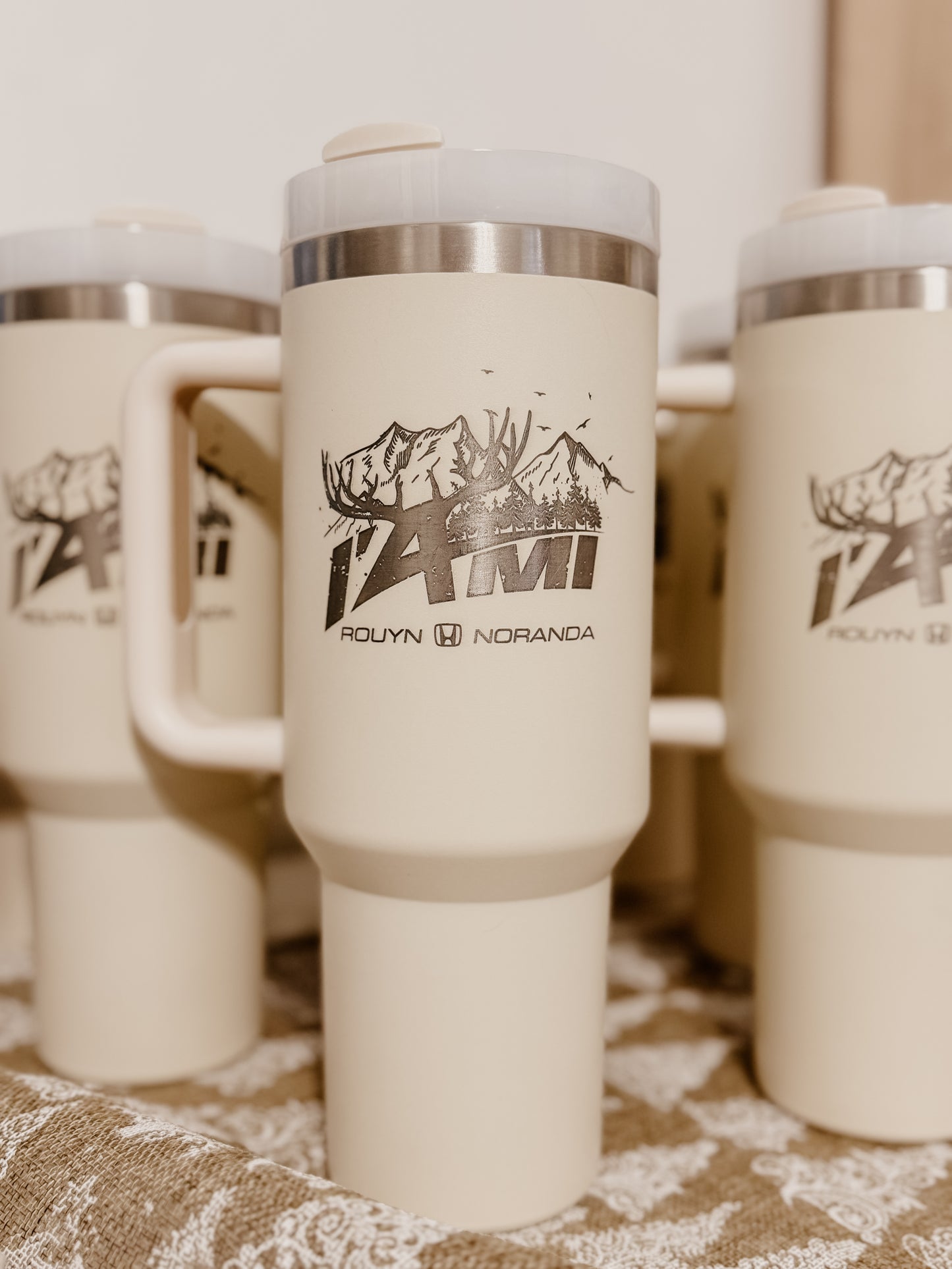 Gravure logo sur tasse - précommande