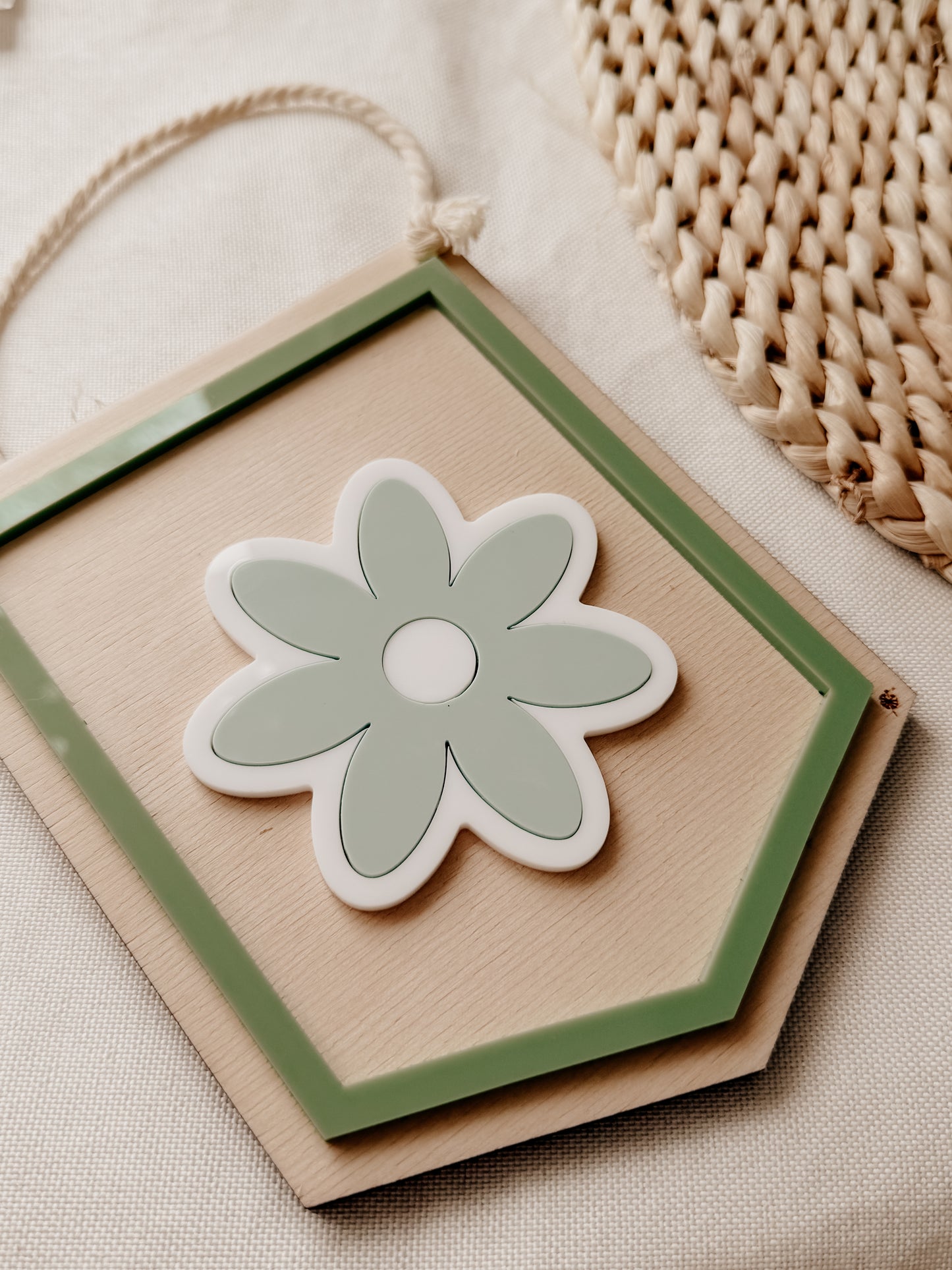 Fanion fleuri