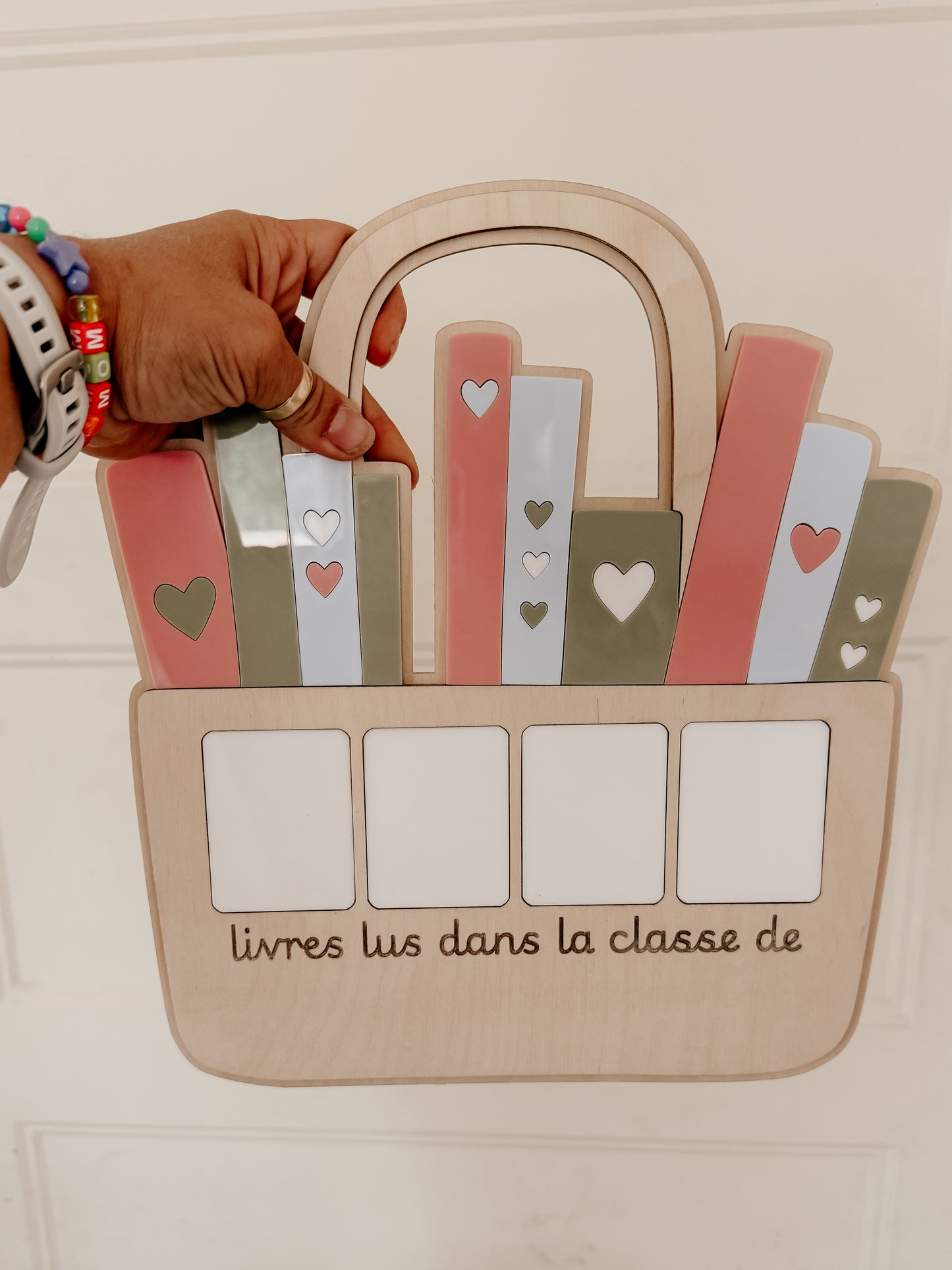 Compteur de livres pour professeur/éducateur - format géant