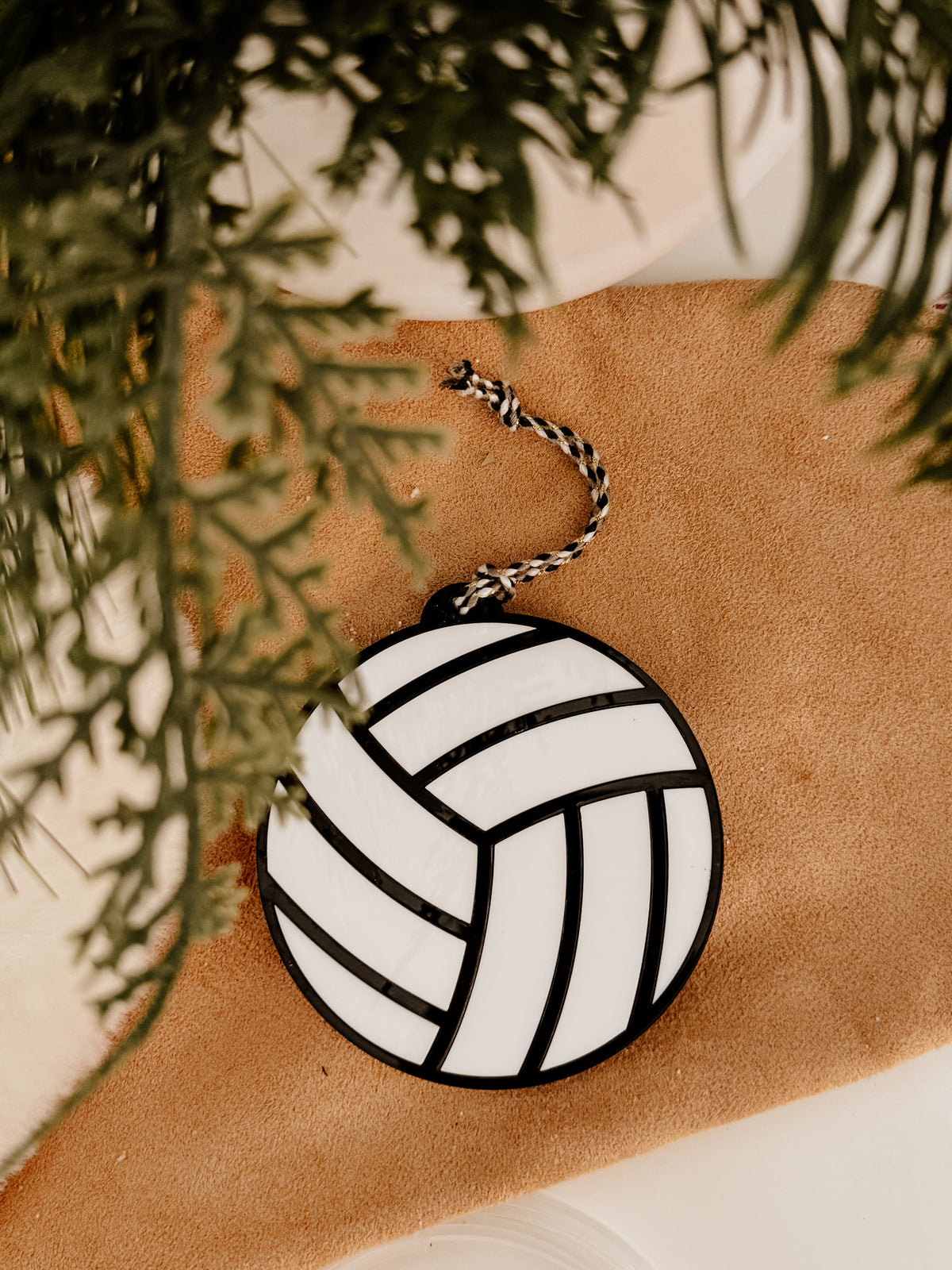 Ornement de Noël volley-ball - personnalisable