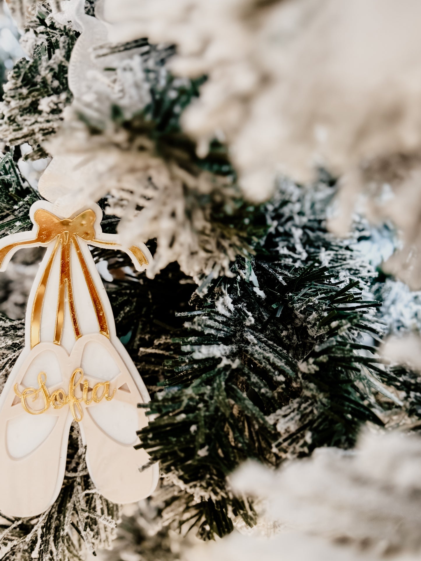 Ornement de Noël ballet - personnalisable