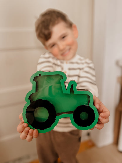 Tirelire - tracteur
