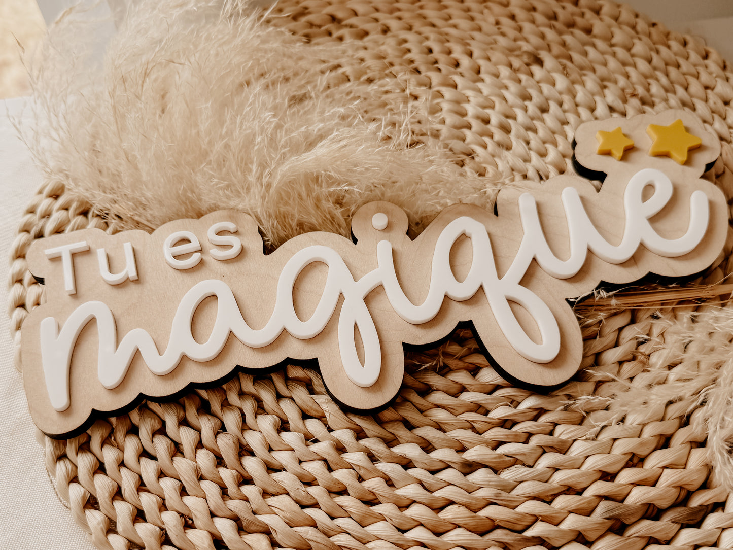 Affiche "tu es magique"