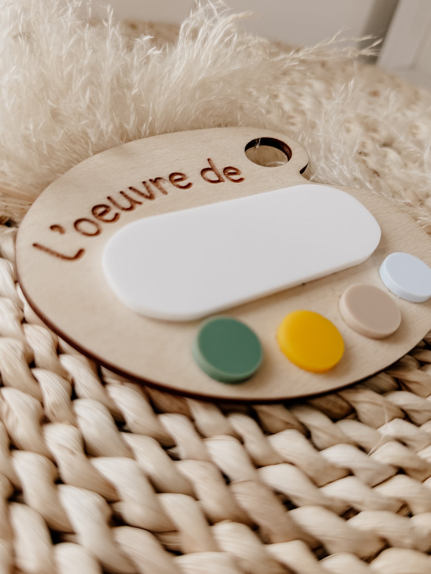 Aimant à frigidaire effaçable - l'oeuvre de